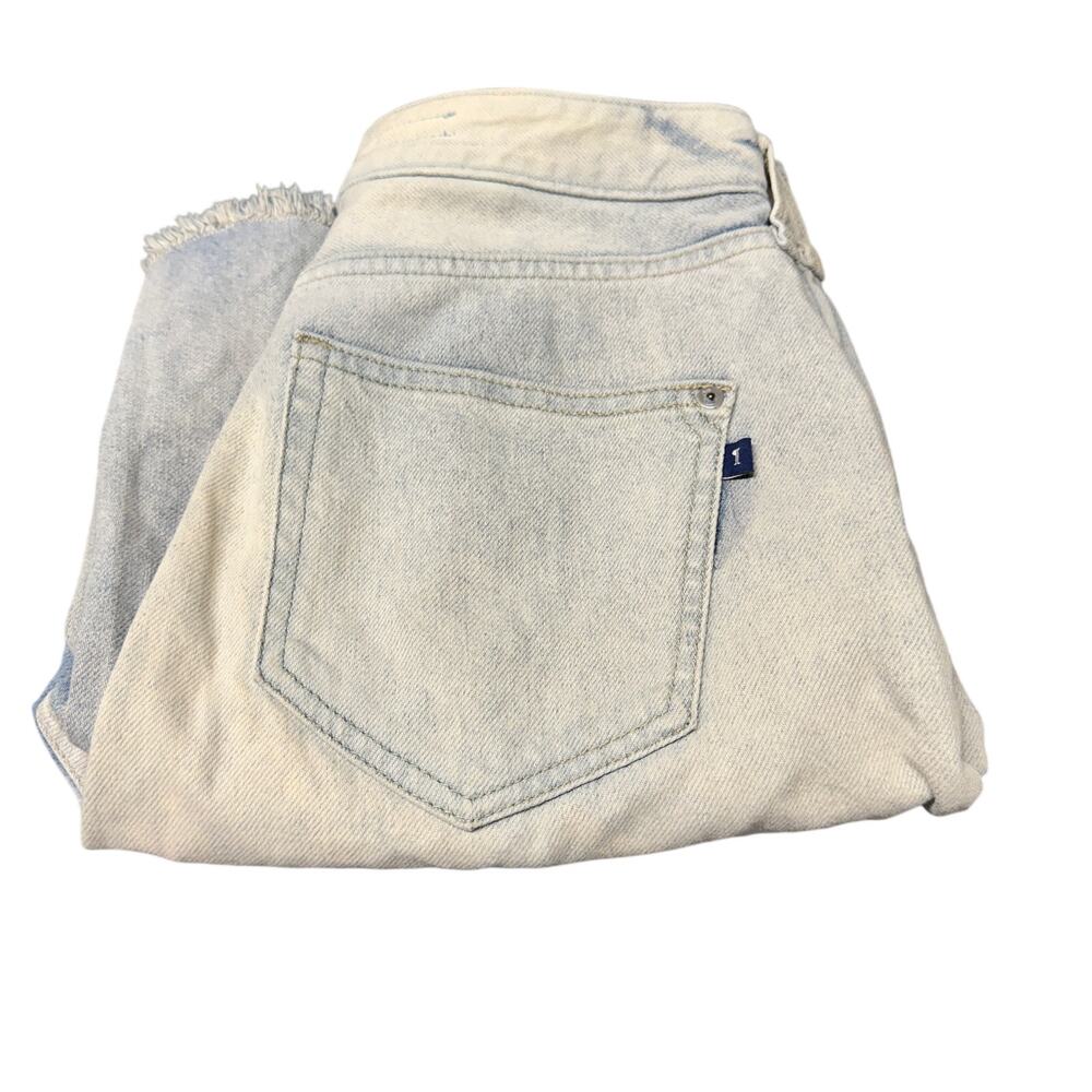 Pilcro Jeans Womens 27 (29x30 ACTUAL) High Rise Wide Leg Faded Wash Boho Denim